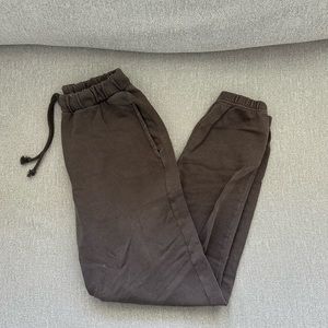 Brown Zara Joggers